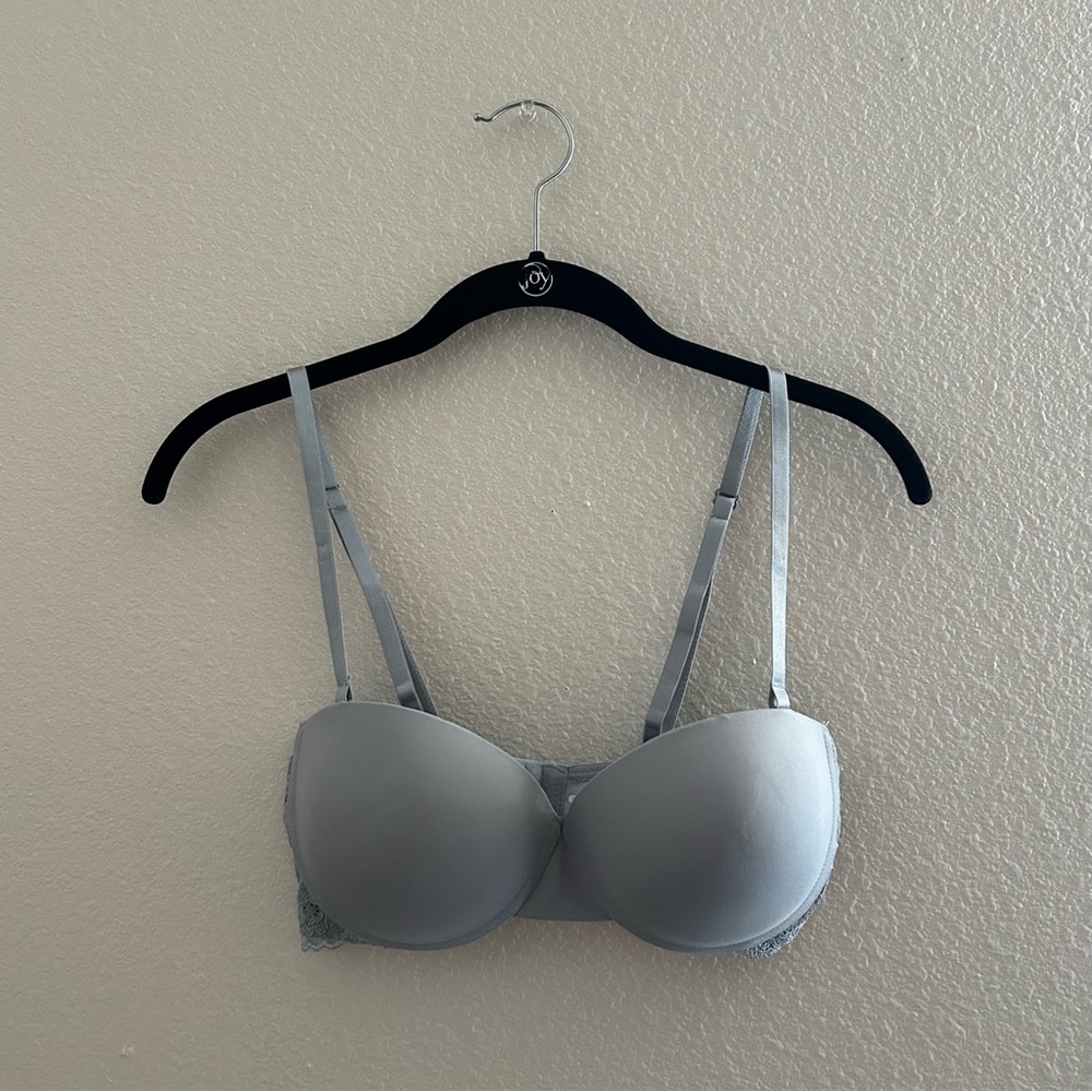 Essentials push up balconette bra